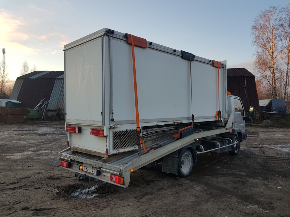 Фото в бортжурнале Nissan Cabstar
