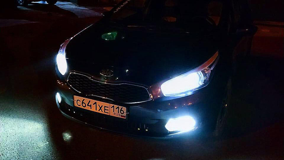 KIA Ceed SW Пушка гонка