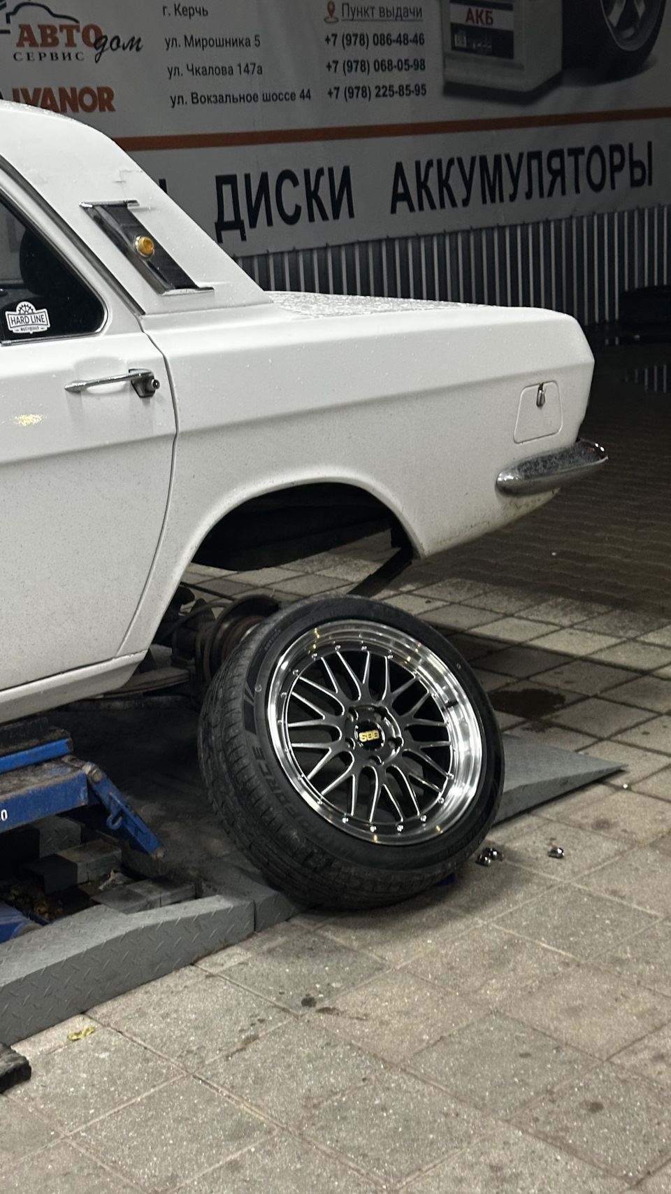 Новые тапка r18 bbs — ГАЗ 24 бензин, 3 л, 1990 года | колёсные