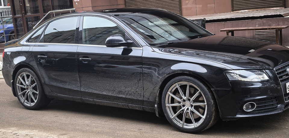Первый выезд — Audi A4 (B8)