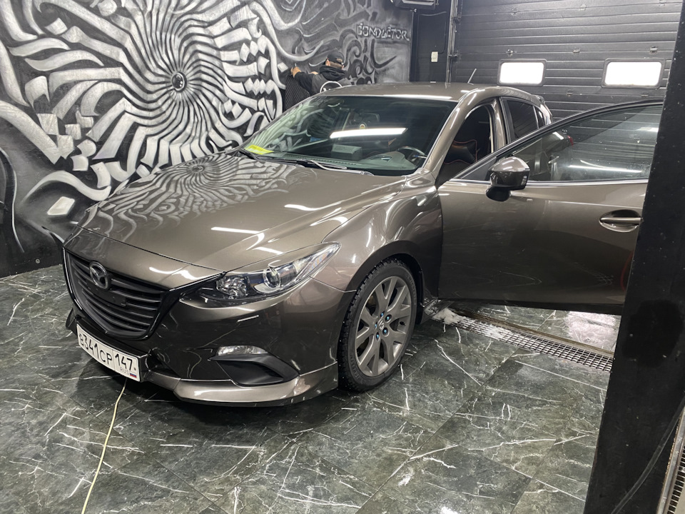 Моемся перед процедурами — Mazda 3 (3G) BM