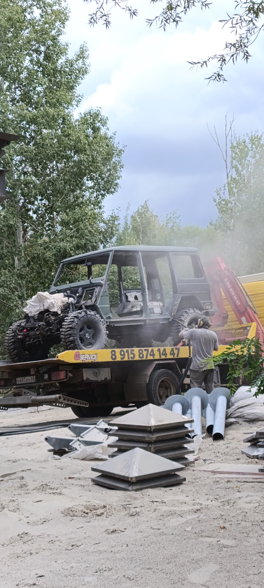 Фото в бортжурнале Mercedes-Benz G-Class (W460/W461)