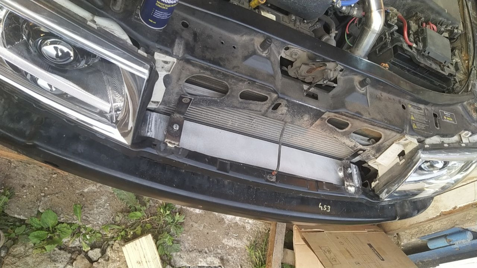 Сварка-болгарка и кулек на месте — Skoda Octavia Combi A4 Mk1