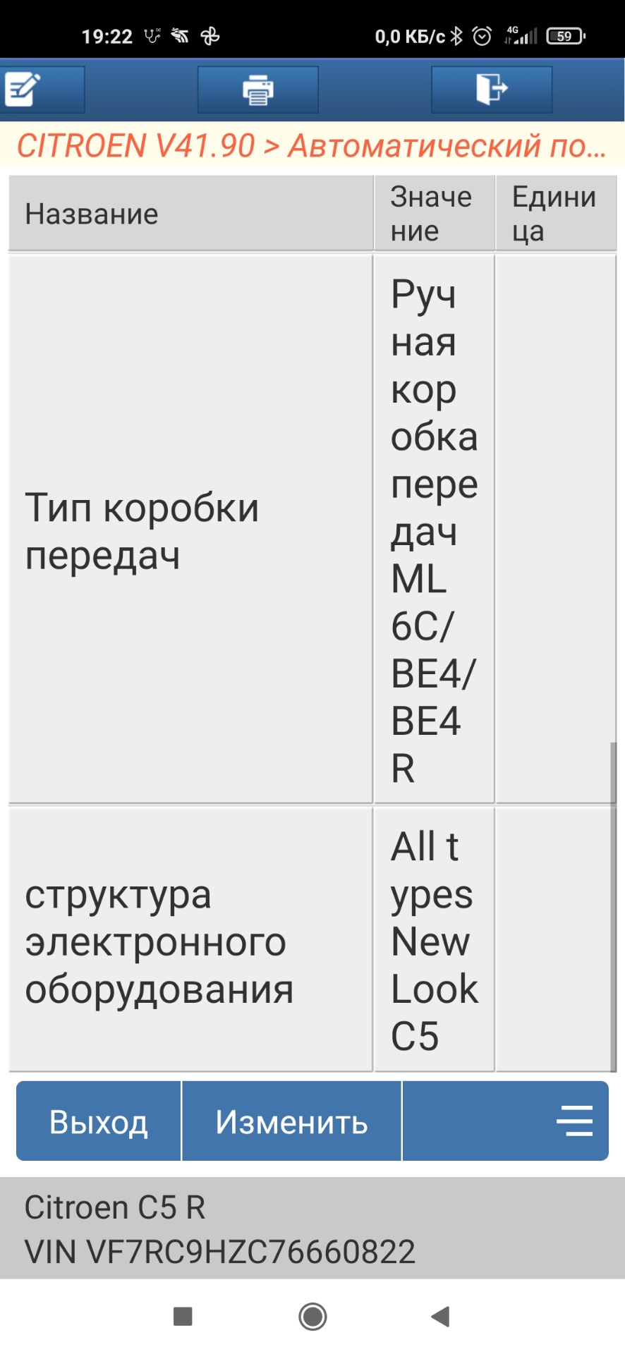 Когда заходит 2 — Citroen C5 (1G)
