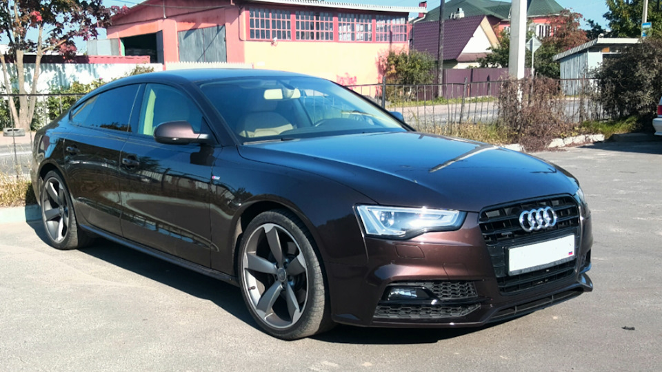 Audi A5 Sportback Brown S-Line
