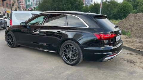 Eibach -30mm — Audi A4 Avant (B9) дизель, 2 л, 2020 года | тюнинг