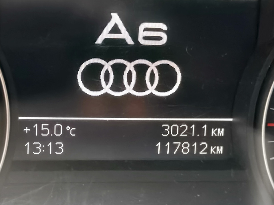 Пробег перед ТО — Audi A6 (C7)