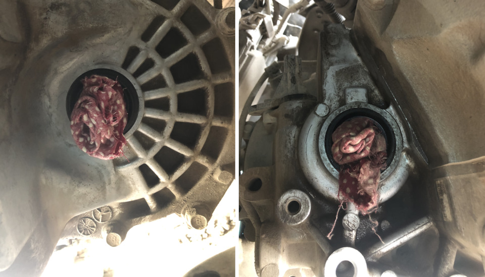 заткнул тряпками и очистил от пятен — Mazda 6 (2G) GH