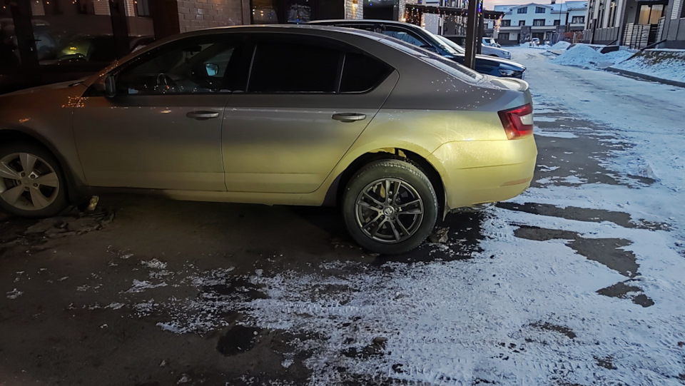 Крупный план — Skoda Octavia A7 Mk3