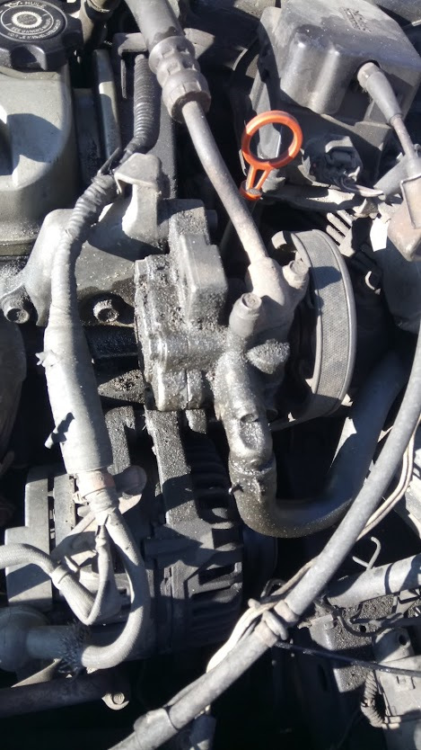 Грязный ГУР — Honda Accord (6G)