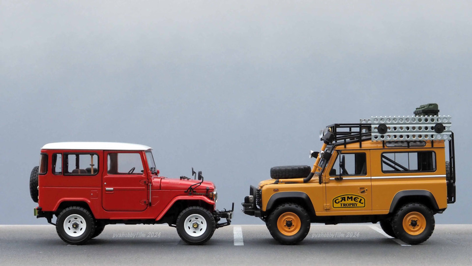 Toyota Land Cruiser 40 Van (Bj42V), 1980 (1/18 Kyosho #08971R
