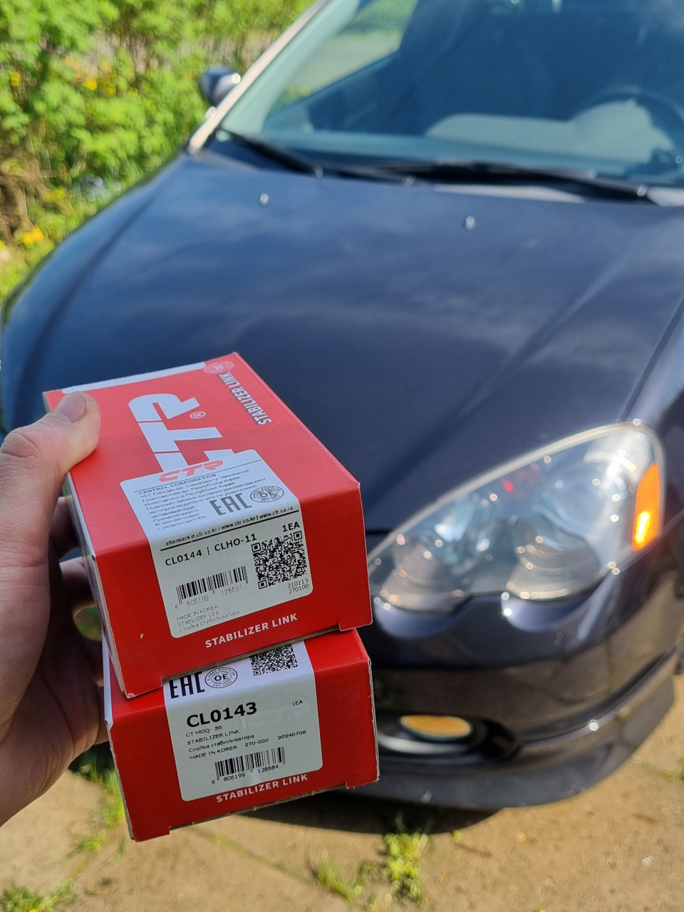 Фото в бортжурнале Acura RSX. Запчасти на фото: CL0144, CLHO11, CL0143