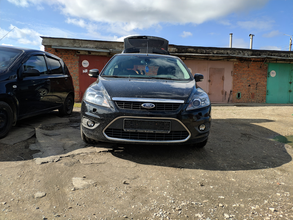 Начало манипуляций — Ford Focus Hatchback II