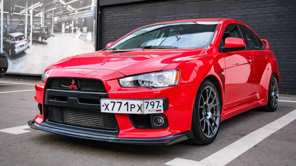 Mitsubishi Lancer Evolution Феррари