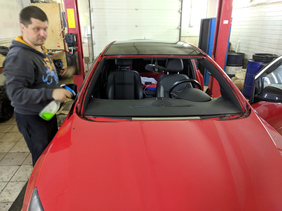 Photo from the logbook Opel Astra J GTC