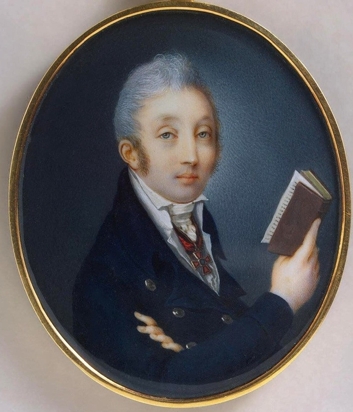 Сперанский в молодости, художник Павел Иванов, 1806г. — ГАЗ Соболь 4х4