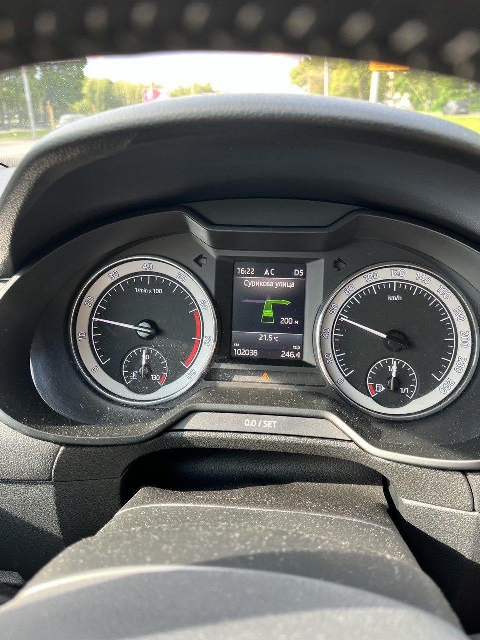 Дублирование маршрута — Skoda Octavia A7 Mk3