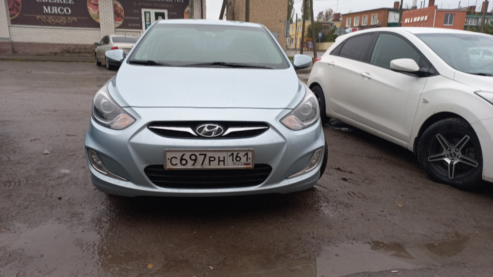 Photo from the logbook Hyundai Solaris (1G)