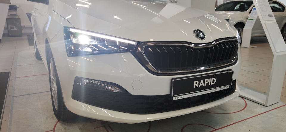 Фото в бортжурнале Skoda Rapid (1G)