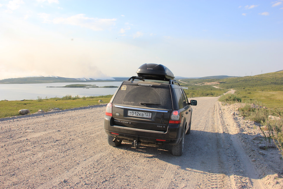 грунтовка в Териберку — Land Rover Freelander 2 (L359)