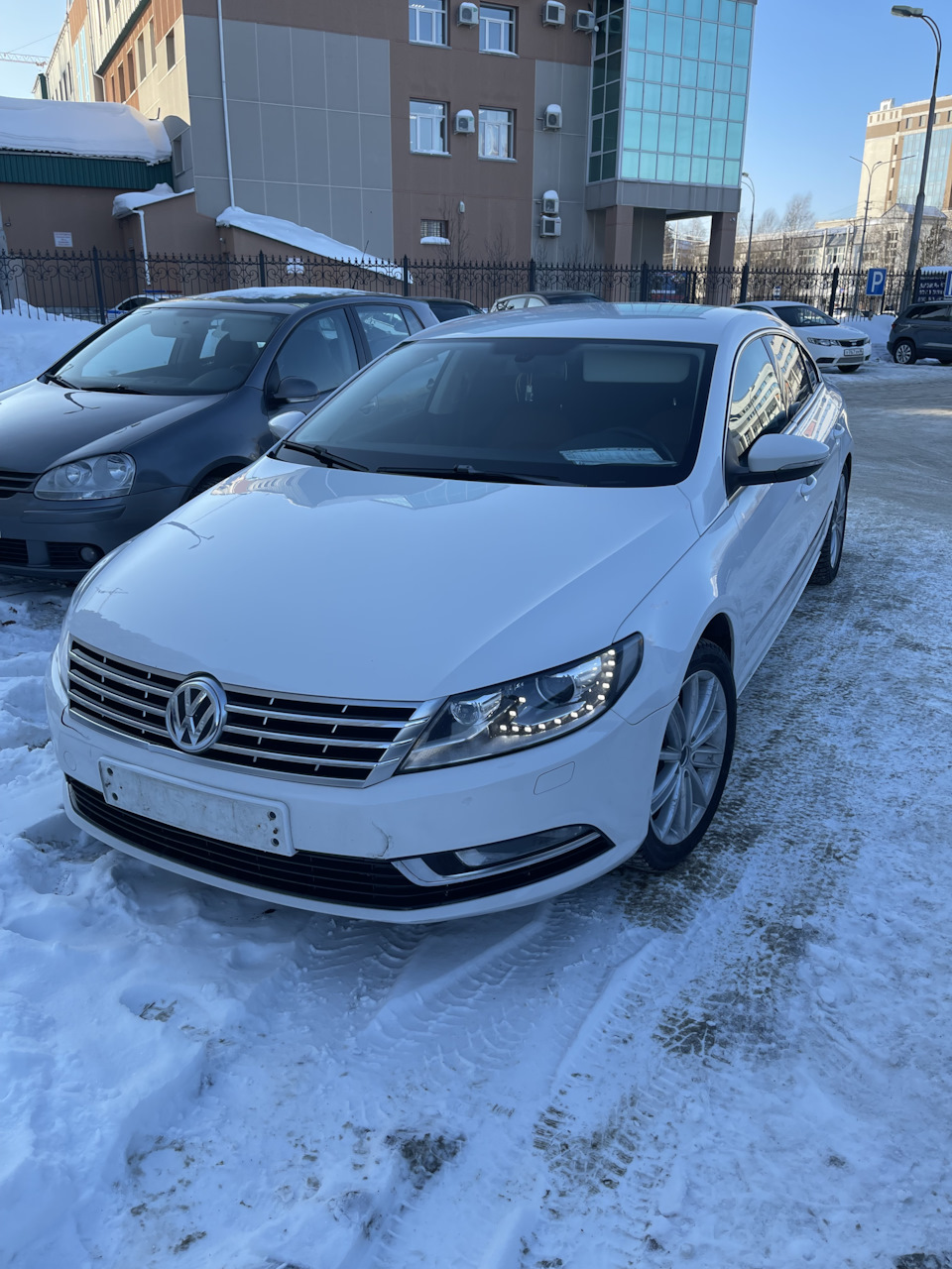 Постановка на учет — Volkswagen Passat CC