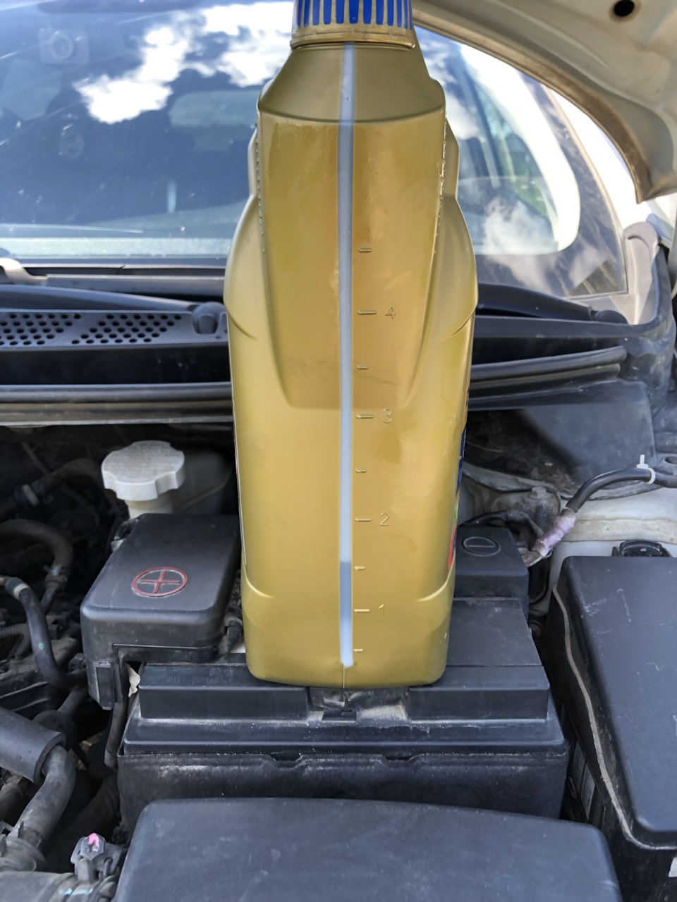 После доливки — KIA Ceed SW (2G)