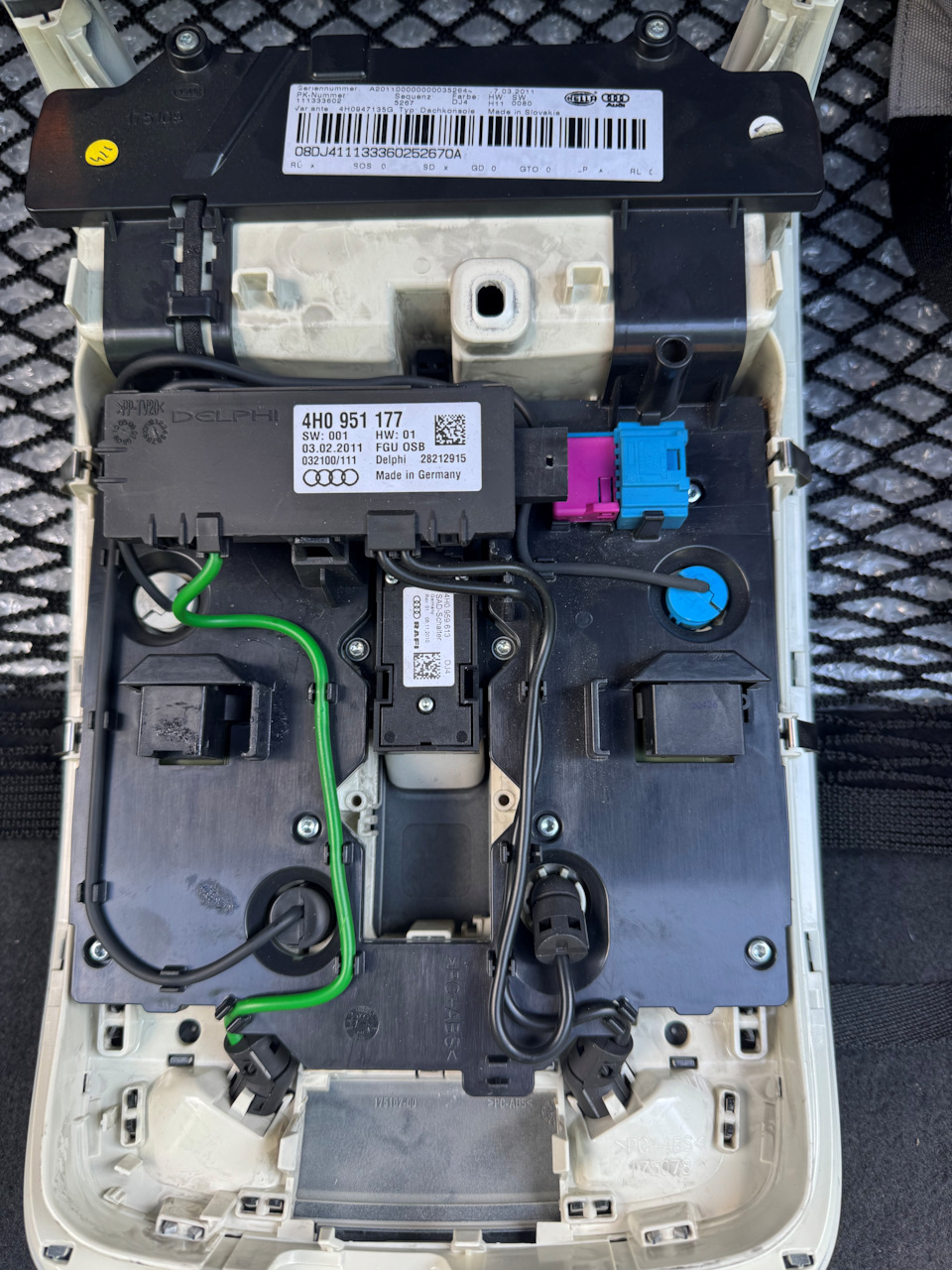 Диагностика VCDS. Ошибка 03128, 00204, 015012. Ремонт клавиши