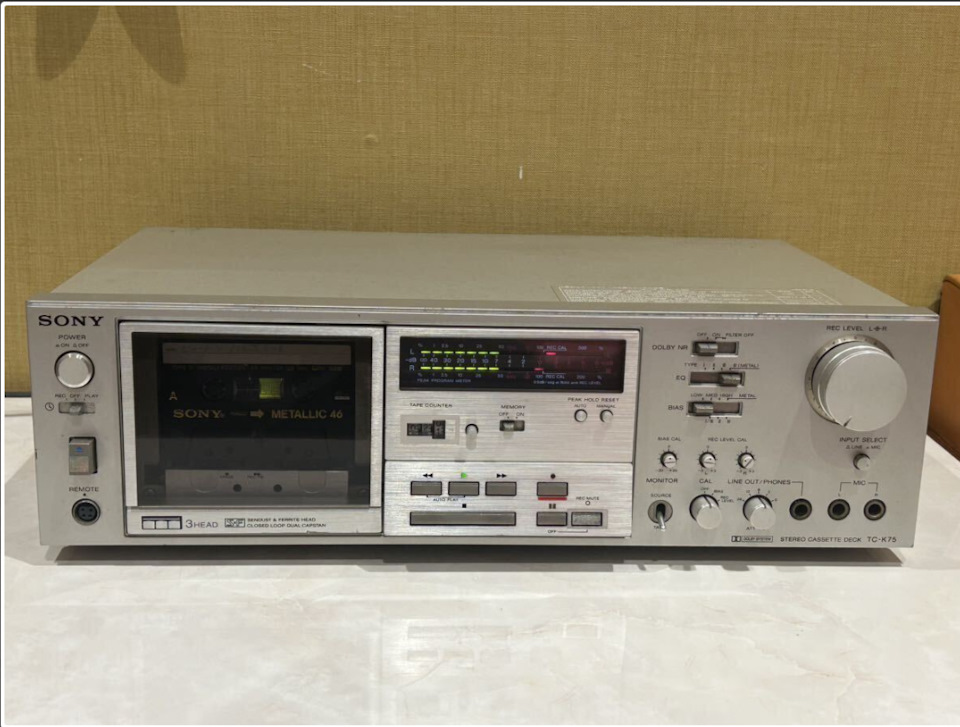 Sony Tc-k75. Достаю старушку с того света Ч.1 — Сообщество «Клуб
