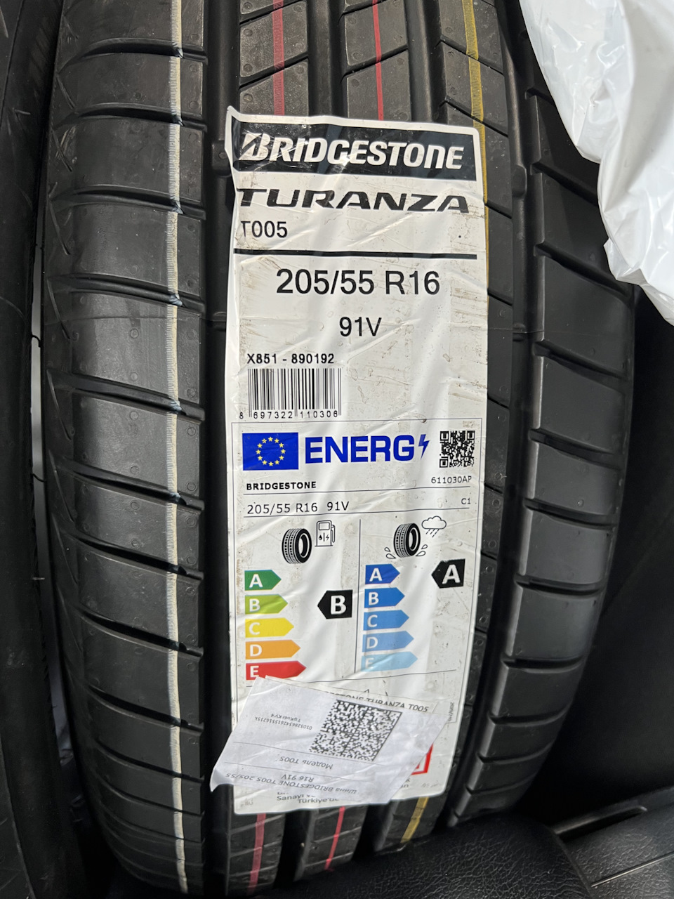 Готовимся к лету или Bridgestone Turanza T005 205/55 R16 — Toyota