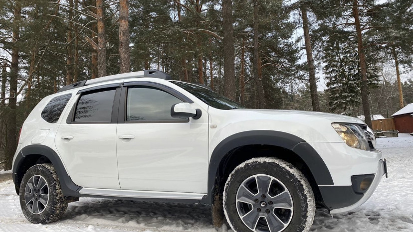 Renault Duster Белый