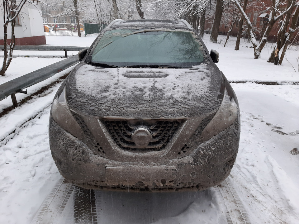Мда.40 км утром 11 января)) — Nissan Murano III