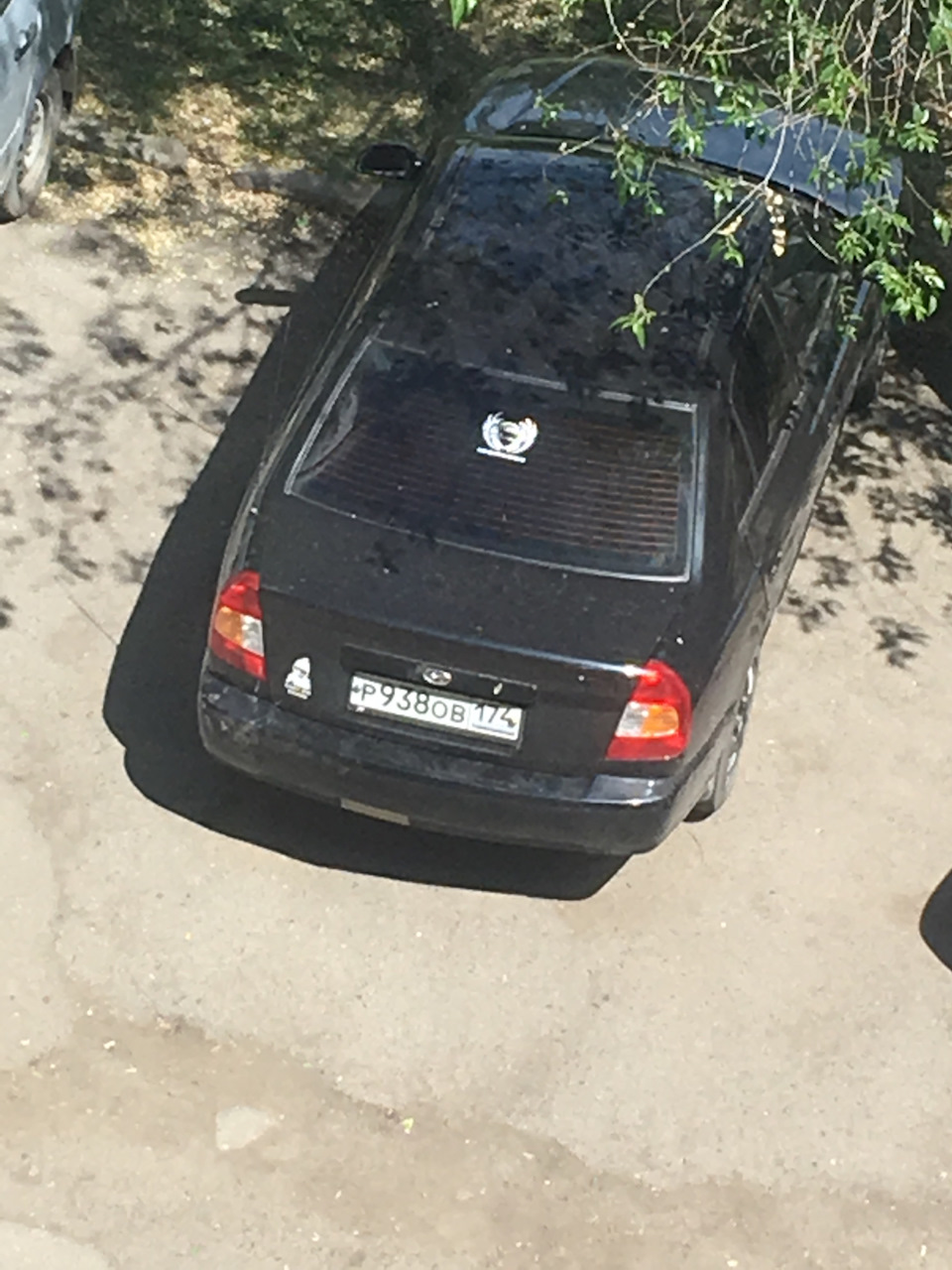 Вид с окна — Hyundai Accent (2G)