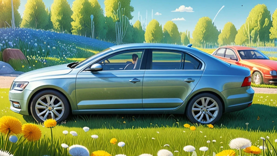 Skoda Superb Grey