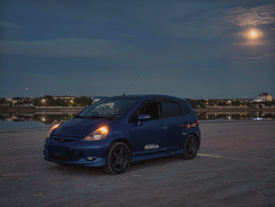 Озеро в Оленевке — Honda Jazz (1G)