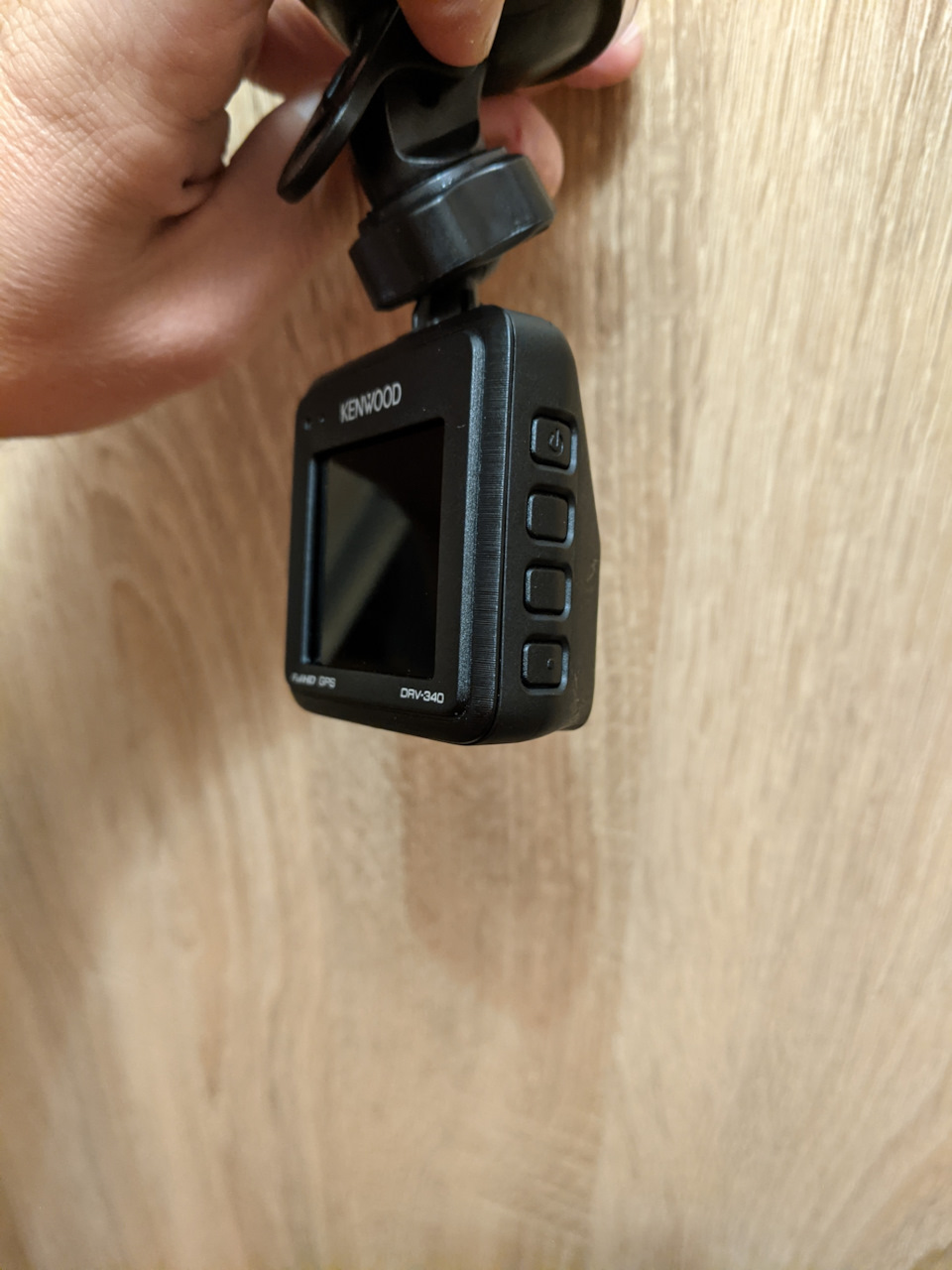 JDM регистратор Kenwood DRV-340 со скрытым подключением