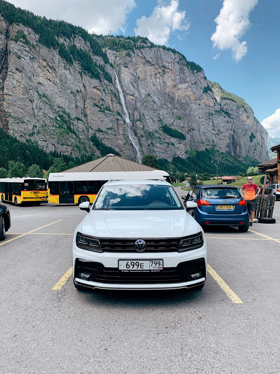Лаутербруннен, Швейцария — Volkswagen Tiguan (2G)
