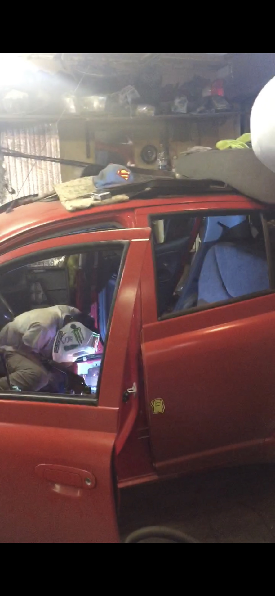 Этот Витц пережил многое — Toyota Vitz (10)