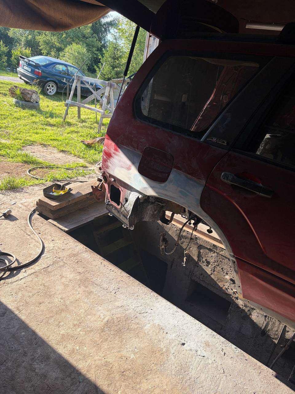 На этапе завершения — Subaru Forester (SG)