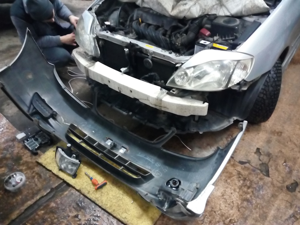 Сборка — Toyota Corolla Fielder (E120)