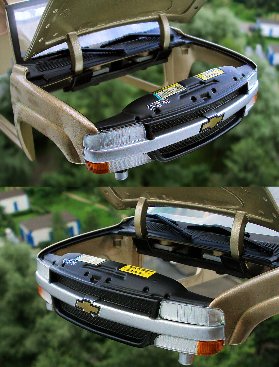 Chevrolet Silverado 3500 HD (1:18 Anson) вторая молодость