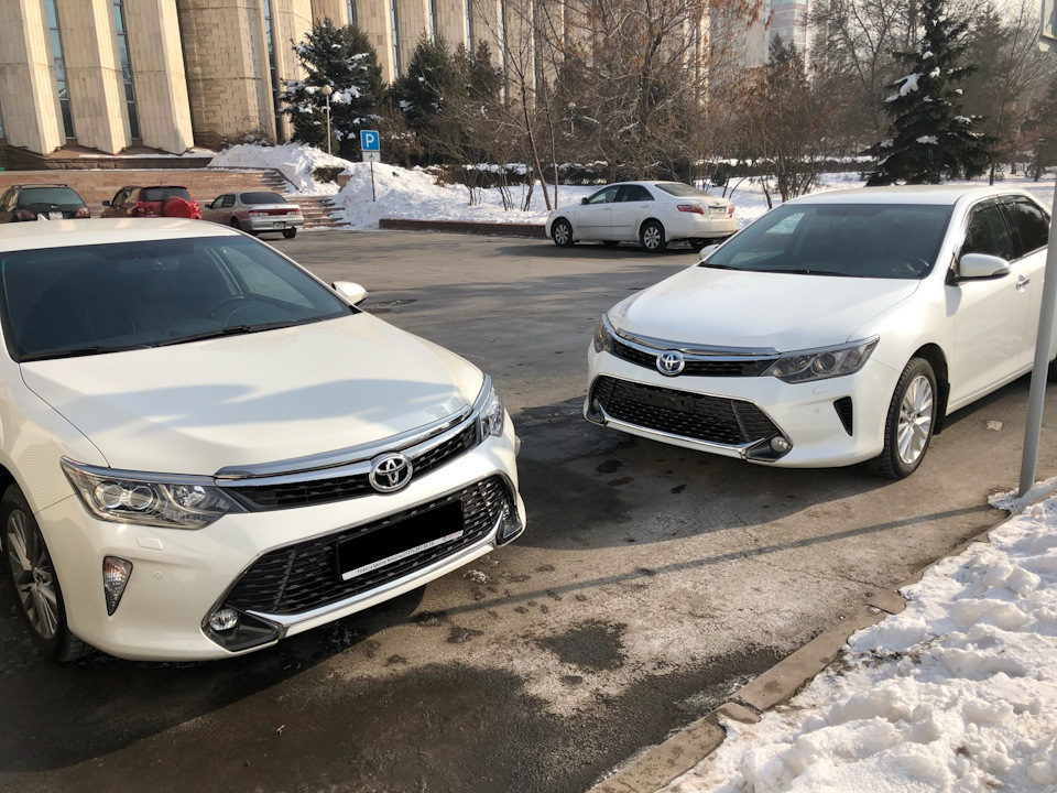 На парковке встретился с Exclusiv-ом — Toyota Camry (XV50)
