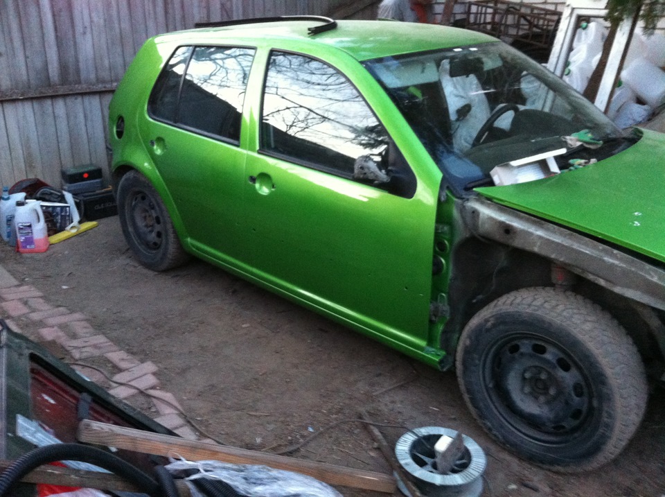 Уже вырисовывается картинка) — Volkswagen Golf Mk4