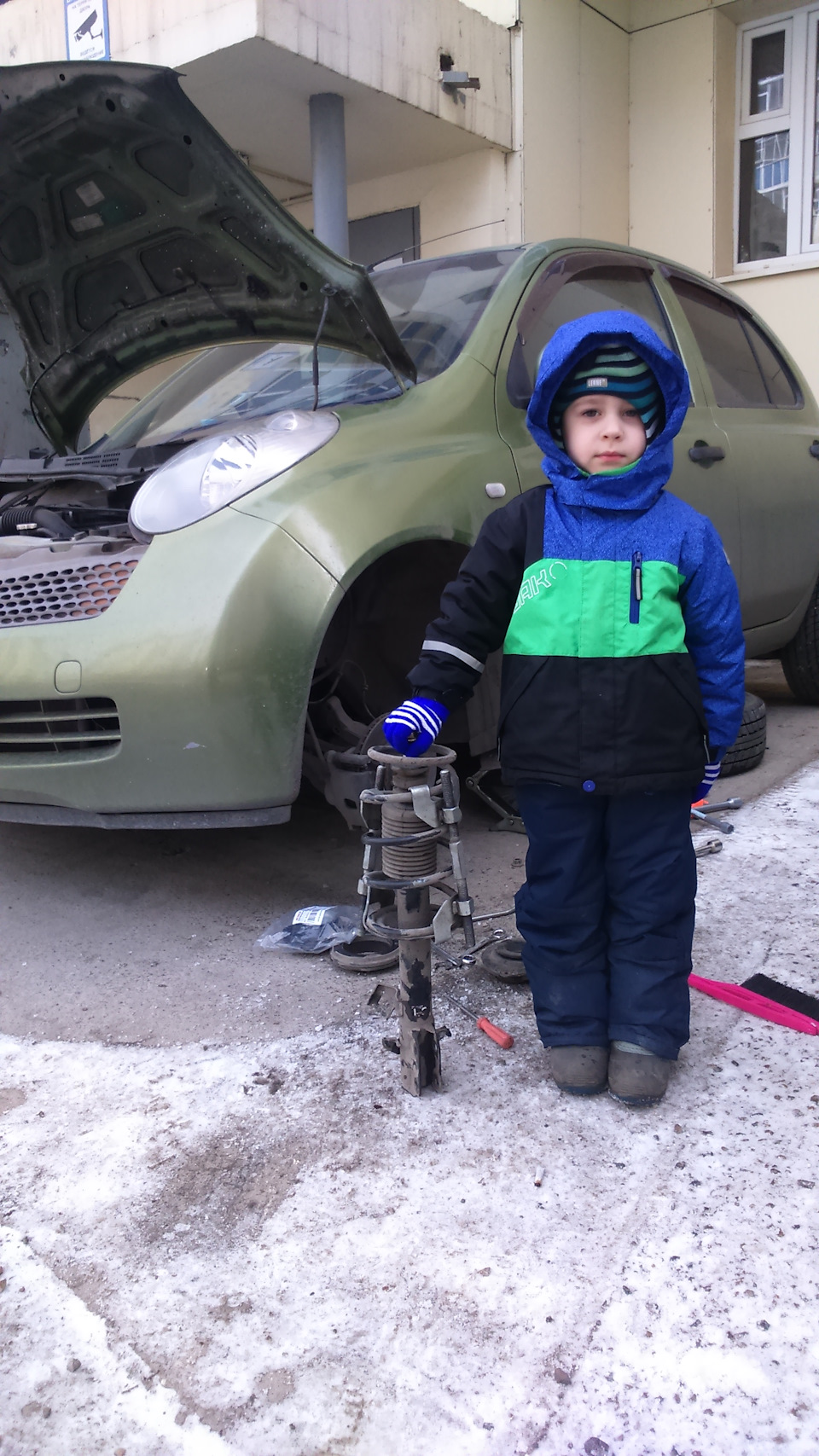 Фото в бортжурнале Nissan March (K12)
