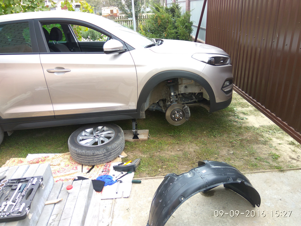 Photo from the logbook Hyundai Tucson (TL)