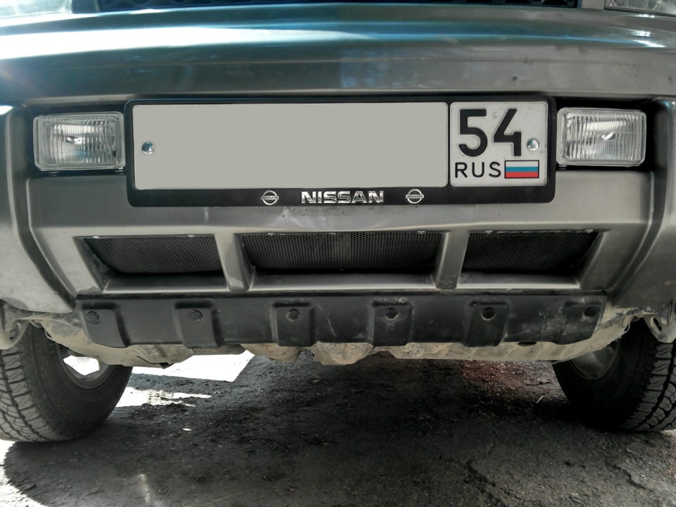 Вид в бампере — Nissan X-Trail I (t30)