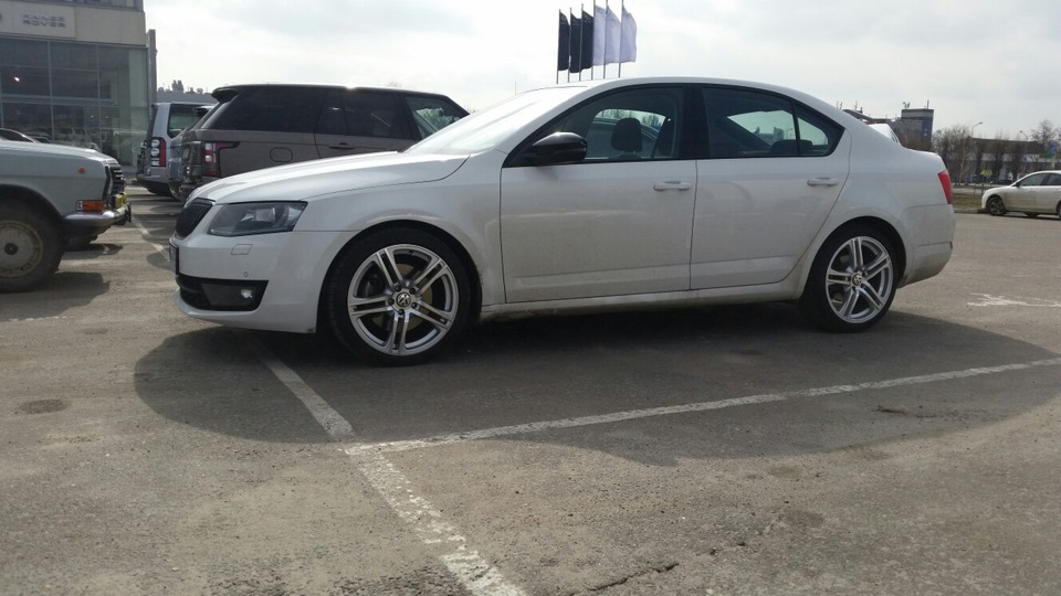 Photo from the logbook Skoda Octavia A7 Mk3