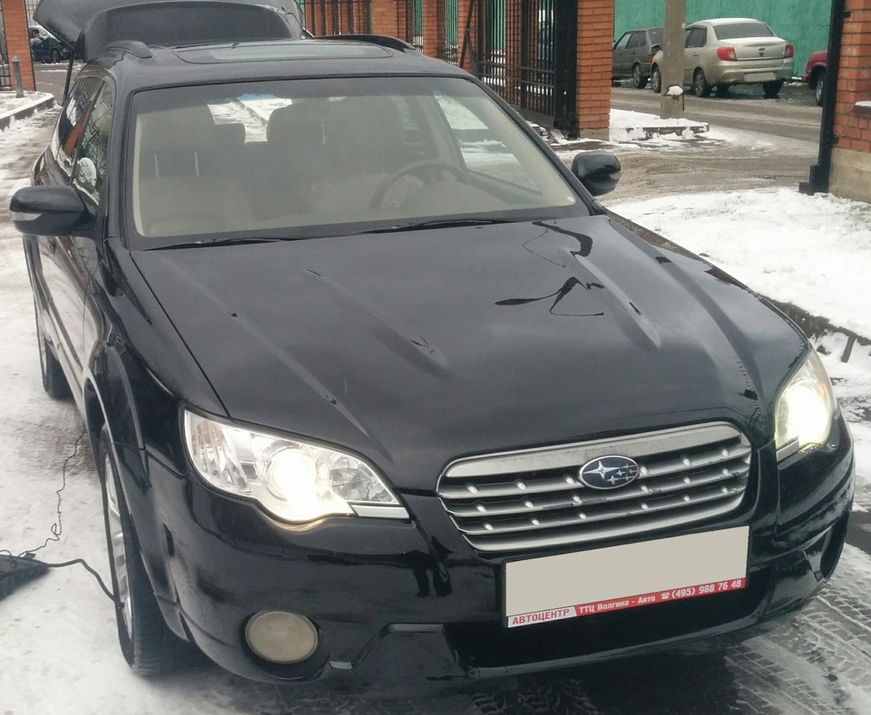Почему-то перестал работать правый габарит — Subaru Outback (BP)