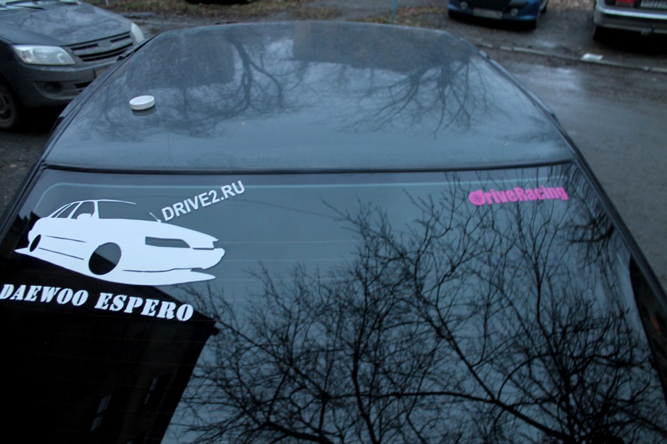 Вид сзади теперь — Daewoo Espero