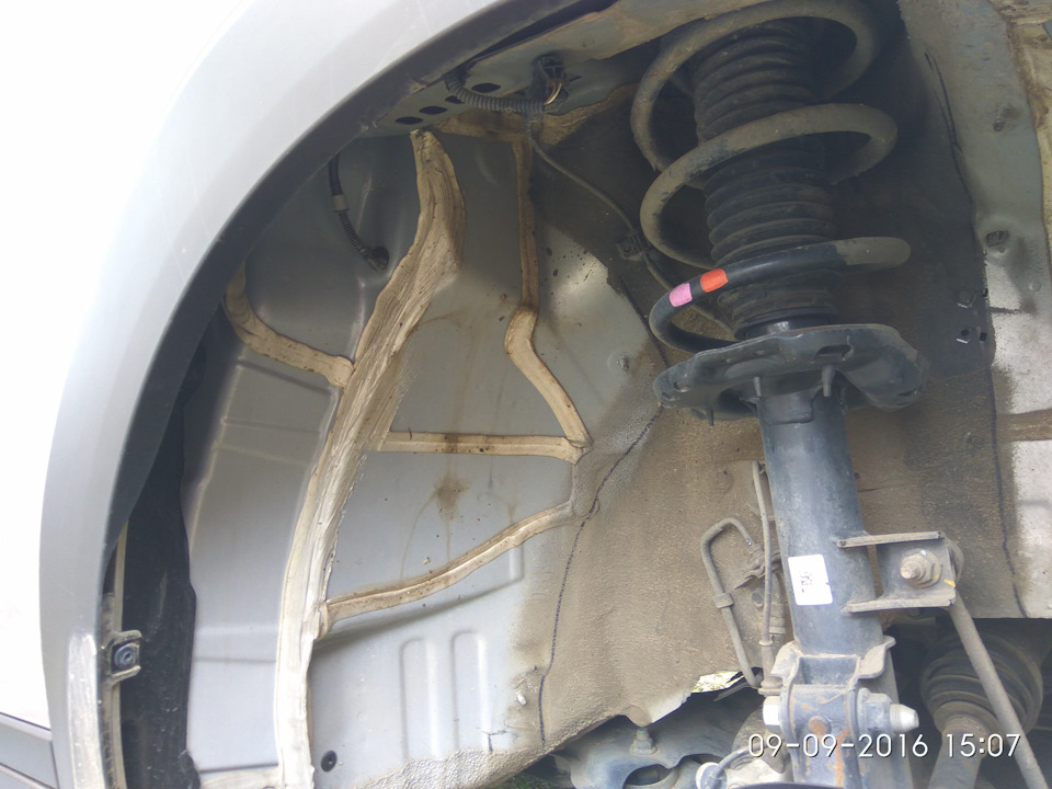 Photo from the logbook Hyundai Tucson (TL)