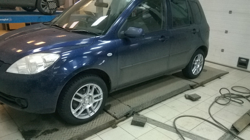 После:))) Рад безмерно! — Mazda Demio (2G)